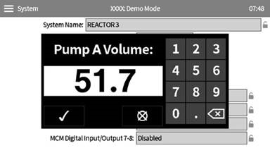 Configuraci&oacute;n de dispensaci&oacute;n con relaci&oacute;n 1.5:1 - Para Reactor 3 - Paso 4 