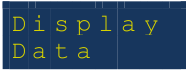 Pantalla de datos