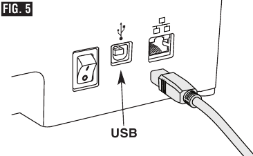 CONEXI&Oacute;N DEL CABLE USB