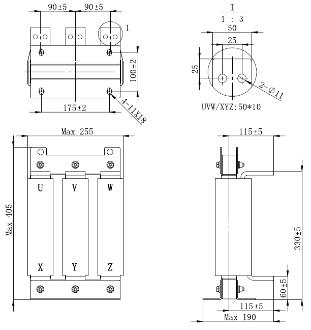 Reactor de corriente circulante paralelo - Ejemplo 4