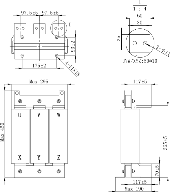 Reactor de corriente circulante paralelo - Ejemplo 5