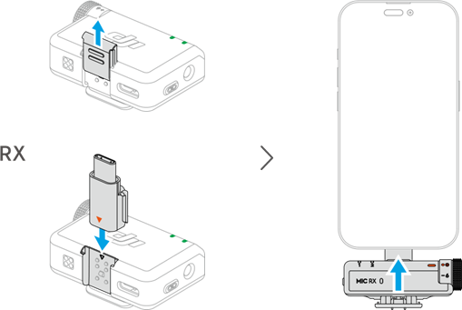 Conexi&oacute;n a trav&eacute;s del adaptador