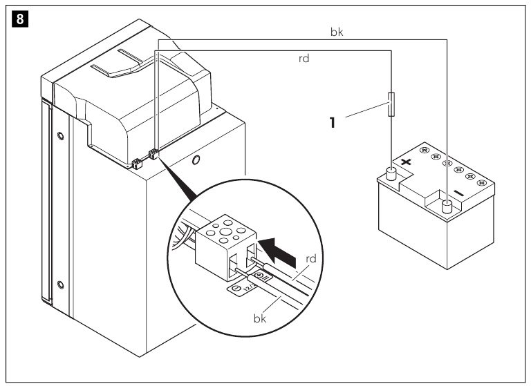 Conexi&oacute;n del dispositivo de refrigeraci&oacute;n