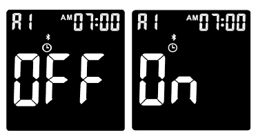 Establecer la alarma de prueba