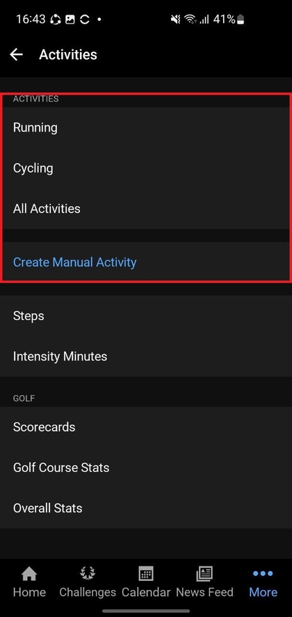 Personalizando la configuraci&oacute;n de actividad