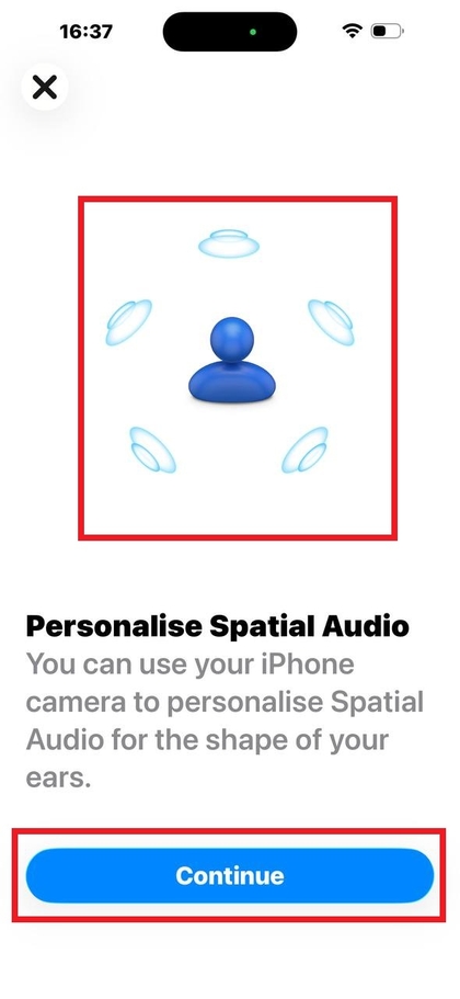 Posicionamiento de la cabeza para la configuraci&oacute;n del audio espacial