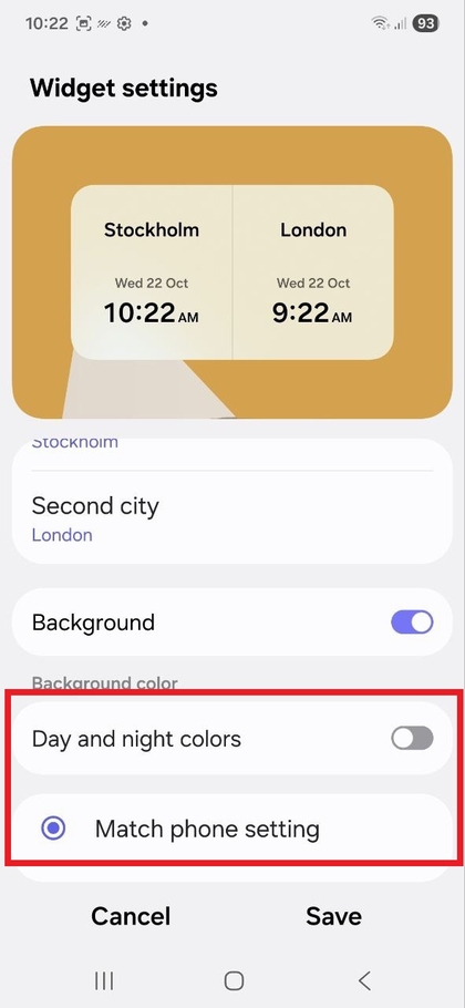 Opciones de personalizaci&oacute;n con la configuraci&oacute;n del tel&eacute;fono