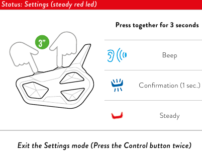 Emparejamientos - Paso 7 - Reinicio de los emparejamientos Bluetooth