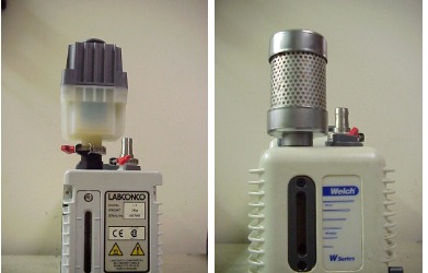 Configuraci&oacute;n de la bomba de vac&iacute;o - Paso 4