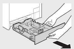 Preparaci&oacute;n del caj&oacute;n de papel