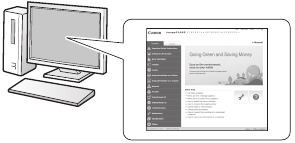 Visualizaci&oacute;n del e-Manual desde el CD-ROM