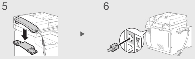 Conexi&oacute;n del microtel&eacute;fono - Paso 3