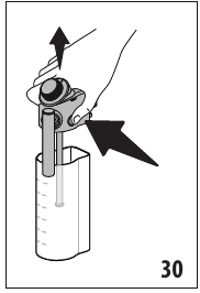 Bot&oacute;n de liberaci&oacute;n de la jarra de leche