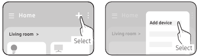 Conexi&oacute;n de la aplicaci&oacute;n SmartThings al producto - Paso 2