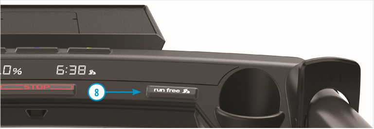 MODO Y BOT&Oacute;N RUNFREE