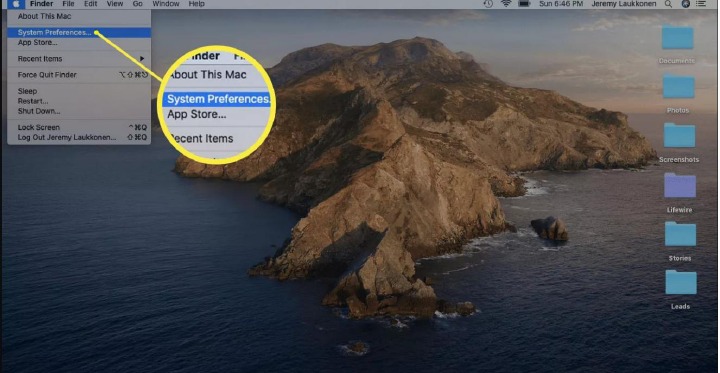 C&oacute;mo cambiar su direcci&oacute;n IP en Mac - Paso 1