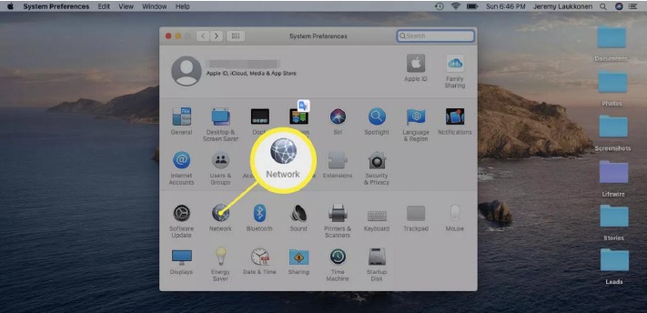 C&oacute;mo cambiar su direcci&oacute;n IP en Mac - Paso 2