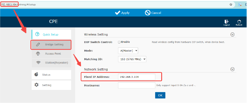 Modificar la direcci&oacute;n IP