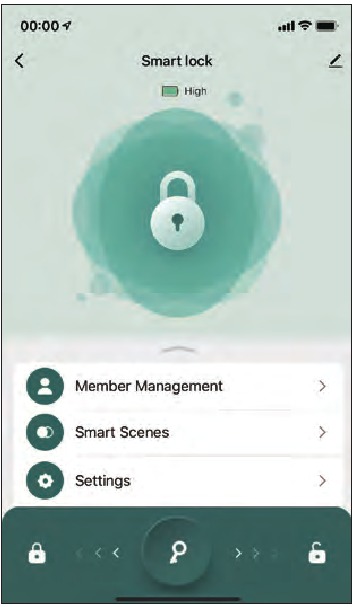 P&aacute;gina de inicio de la APP Tuya