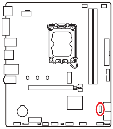 Conector de m&oacute;dulo TPM