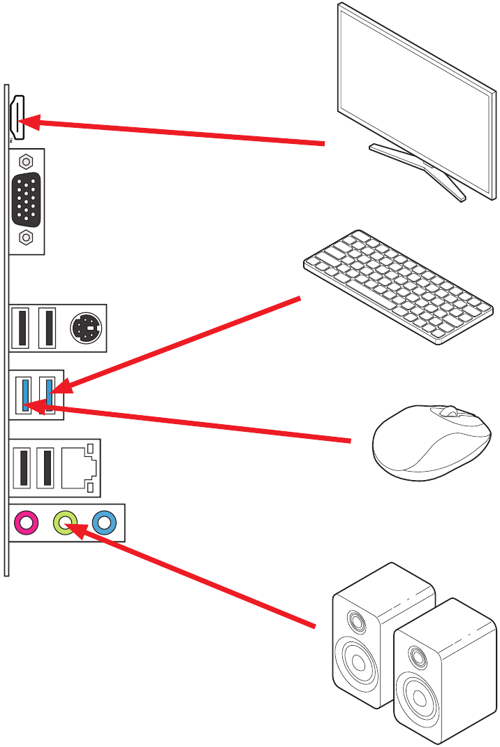 Conexi&oacute;n de dispositivos perif&eacute;ricos