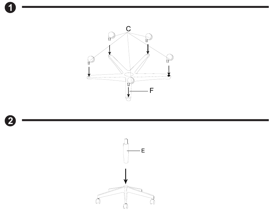 Instrucciones de Ensamblaje - Paso 1