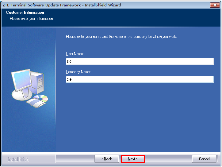 Instalar la plataforma de descarga - Paso 4