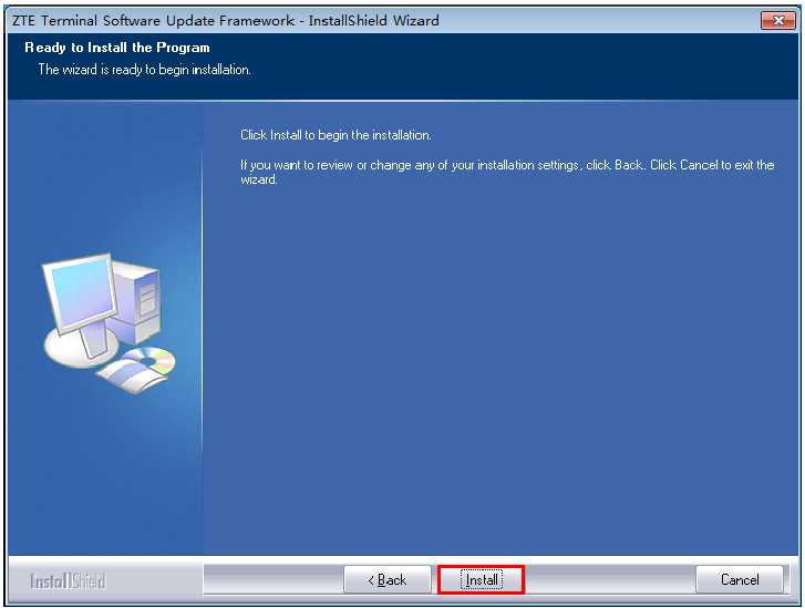 Instalar la plataforma de descarga - Paso 6