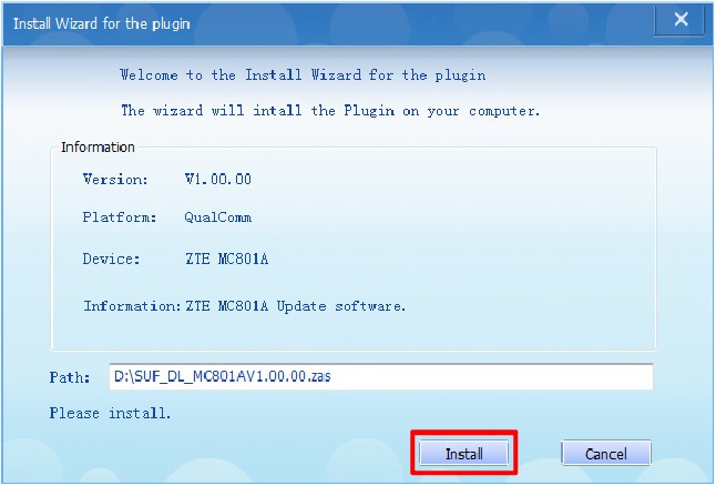 Instalar el complemento - Paso 1