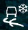 Icono de hierba/grava/nieve