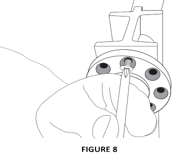 AJUSTE DE LA CUCHILLA - Paso 1