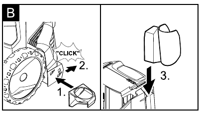 Instalar el soporte para la pistola de gatillo
