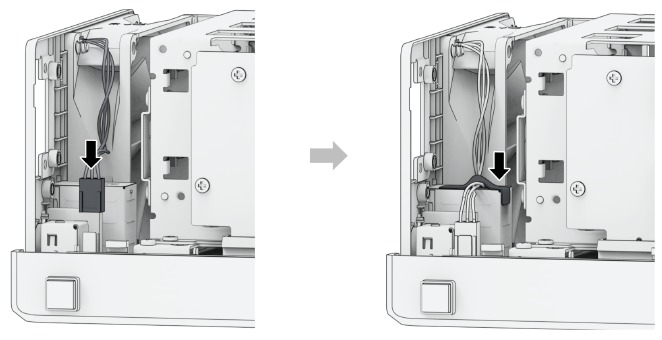Para instalar un ventilador nuevo - Paso 3