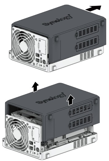 Para quitar el ventilador defectuoso - Paso 3