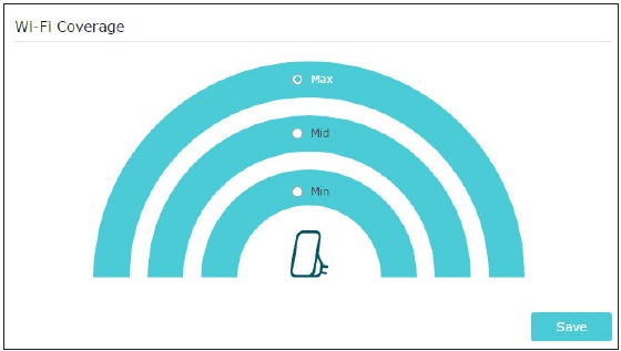 Ajuste de la cobertura Wi-Fi
