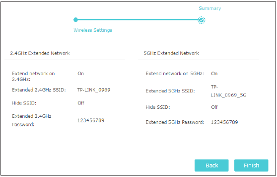 Configurar la unidad como punto de acceso - Paso 3
