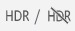 Icono de HDR