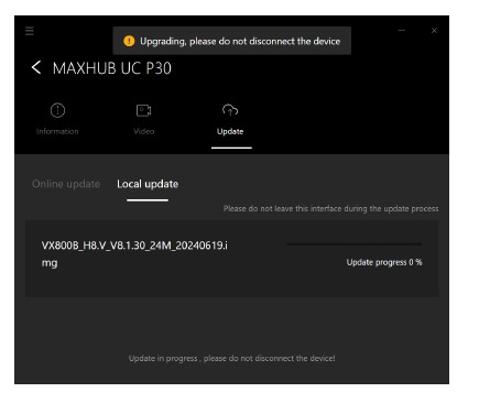 Actualizaci&oacute;n de firmware