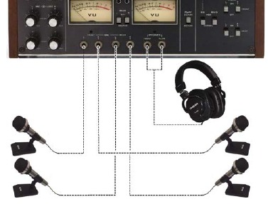 Mezcla MIC/LINE - Paso 2