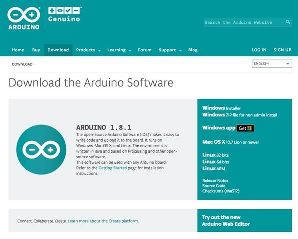 Pasos de instalaci&oacute;n para la plataforma Windows Arduino