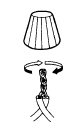 Tuercas para cables