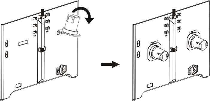 Instalaci&oacute;n del tubo gu&iacute;a de filamento y del filamento - Paso 2