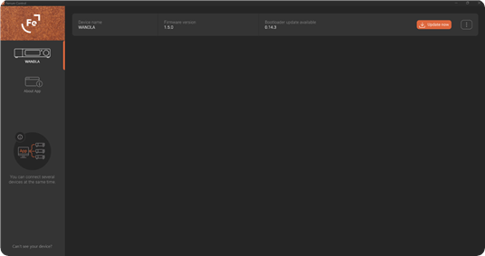 ACTUALIZACI&Oacute;N DEL FIRMWARE - Paso 1