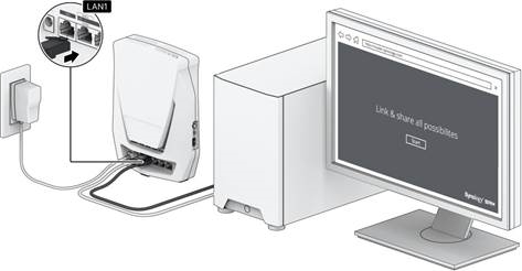 Utilice dispositivos cableados para conectarse a su Router