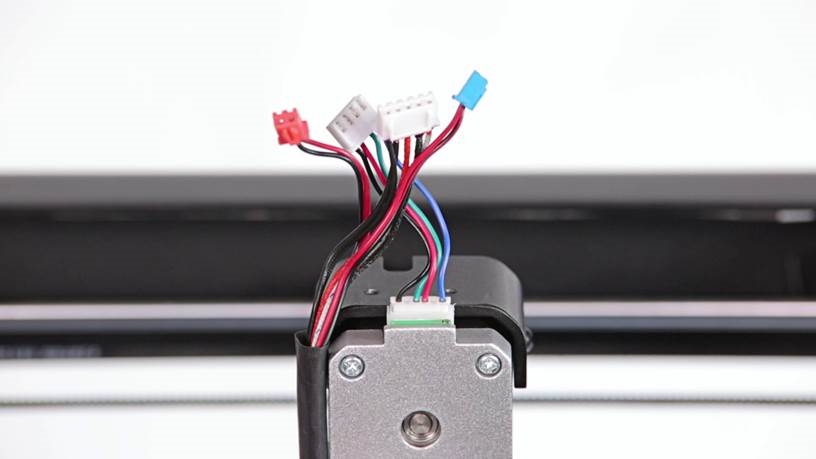 Montaje de la cubierta impresa inferior del extrusor - Paso 1