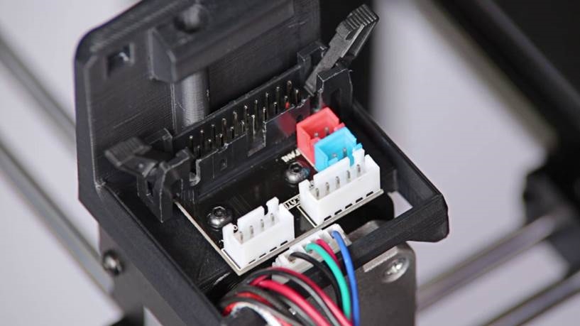 Conexi&oacute;n de todos los cables a la PCB del extrusor