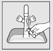 Imagen de c&oacute;mo limpiar el pico dispensador del sistema Beertender.