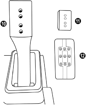 Ajuste del juego de pedales