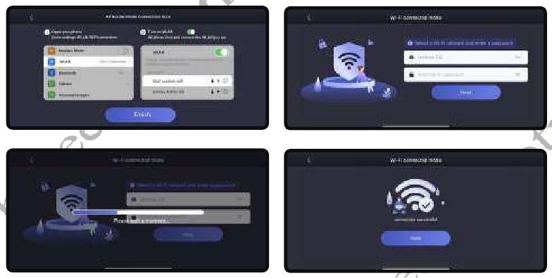Imagen que muestra c&oacute;mo enlazar el robot a la aplicaci&oacute;n Unitree Go mediante un router AP.