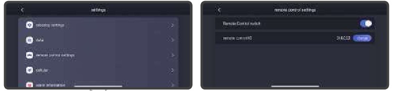 Imagen que muestra c&oacute;mo enlazar el mando a distancia de mano en la aplicaci&oacute;n Unitree Go